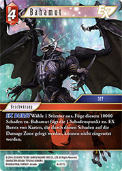 Final Fantasy Opus 6-017 C Bahamut Feuer