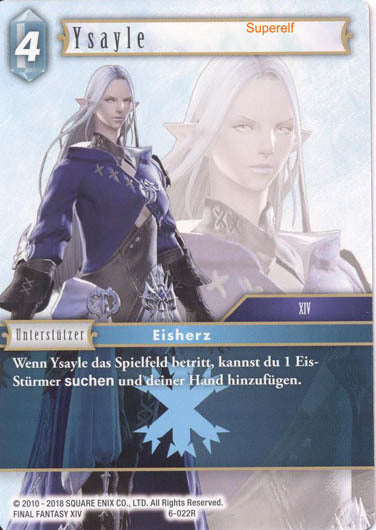 Final Fantasy Opus 6-022 R Ysayle Eis