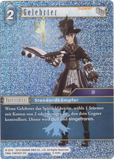 Final Fantasy Opus 6-024 C Gelehrter Eis