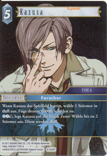 Final Fantasy Opus 6-025 R Kazusa Eis