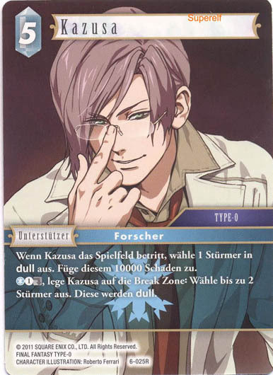 Final Fantasy Opus 6-025 R Kazusa Eis