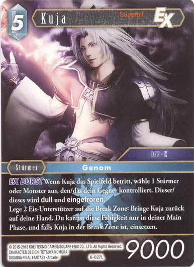 Final Fantasy Opus 6-027 L Kuja Eis