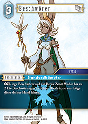 Final Fantasy Opus 6-031 C Beschwörer Eis