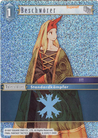 Final Fantasy Opus 6-032 C Beschwörer Eis