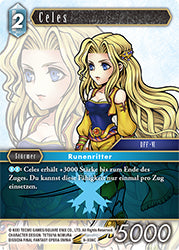 Final Fantasy Opus 6-036 C Celes Eis