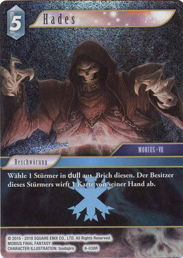 Final Fantasy Opus 6-038 R Hades Eis