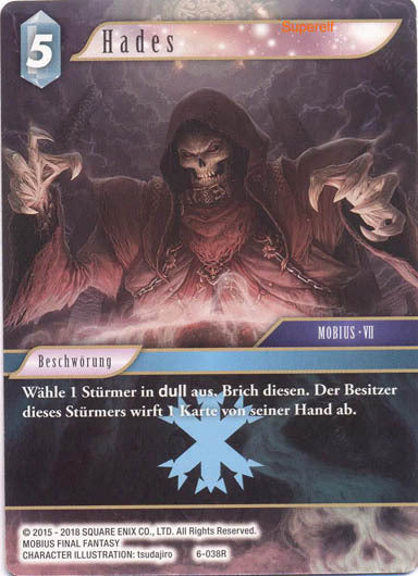 Final Fantasy Opus 6-038 R Hades Eis