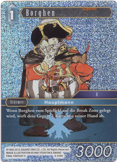 Final Fantasy Opus 6-039 H Borghen Eis