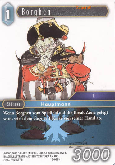 Final Fantasy Opus 6-039 H Borghen Eis