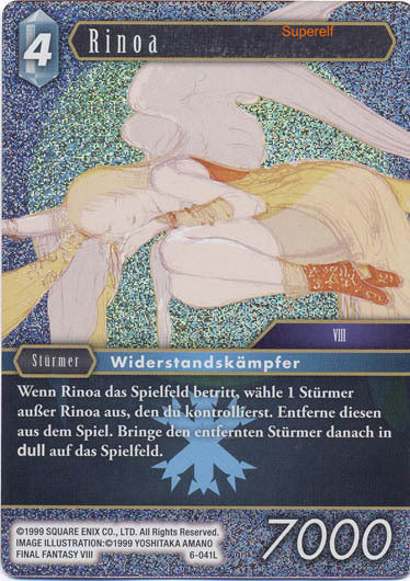 Final Fantasy Opus 6-041 L Rinoa Eis