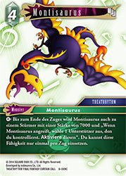 Final Fantasy Opus 6-049 C Montisaurus Wind