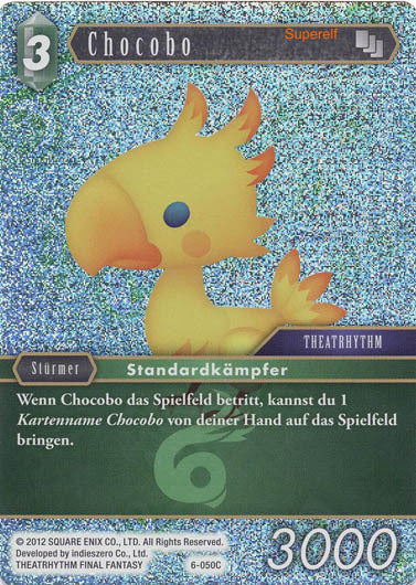Final Fantasy Opus 6-050 C Chocobo Wind