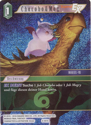 Final Fantasy Opus 6-051 C Chocobo & Mog Wind