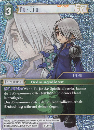 Final Fantasy Opus 6-054 R Fu-Jin Wind