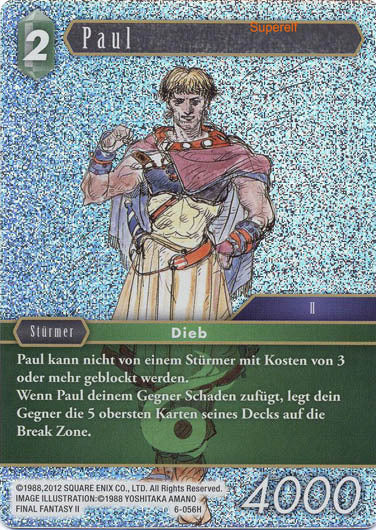 Final Fantasy Opus 6-056 H Paul Wind