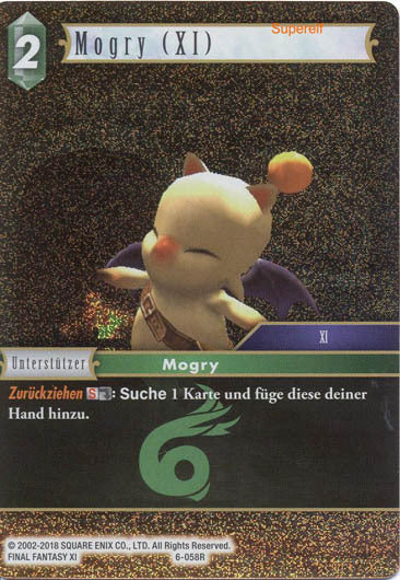 Final Fantasy Opus 6-058 R Mogry (XI) Wind