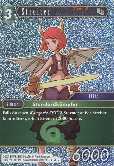 Final Fantasy Opus 6-061 C Streiter Wind