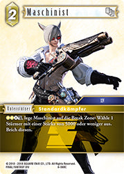 Final Fantasy Opus 6-069 C Maschinist Erde