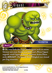Final Fantasy Opus 6-070 C Gigant Erde