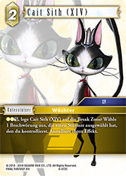 Final Fantasy Opus 6-072 C Cait Sith (XIV) Erde
