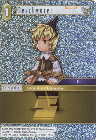 Final Fantasy Opus 6-073 C Beschwörer Erde