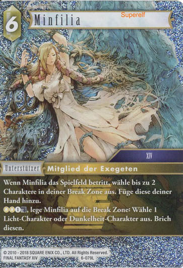 Final Fantasy Opus 6-079 L Minfilia Erde