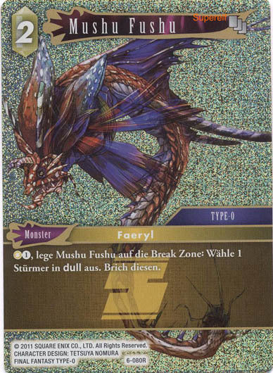 Final Fantasy Opus 6-080 R Mushu Fushu Erde
