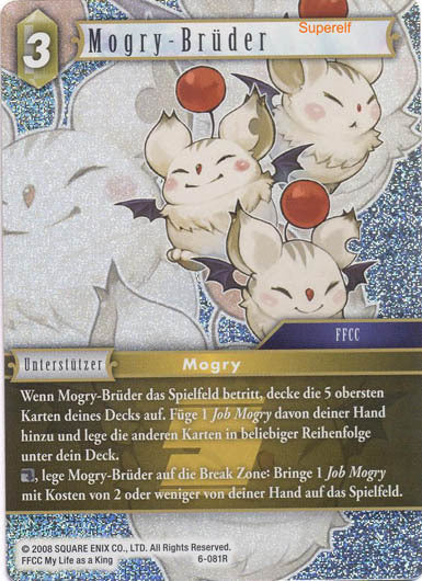 Final Fantasy Opus 6-081 R Mogry-Brüder Erde