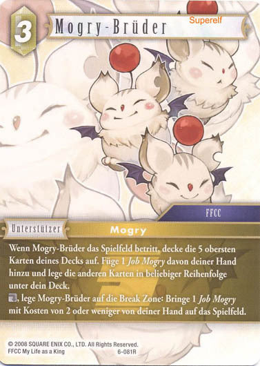Final Fantasy Opus 6-081 R Mogry-Brüder Erde