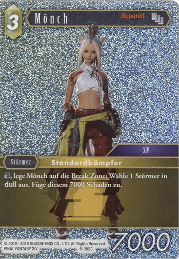 Final Fantasy Opus 6-082 C Mönch Erde