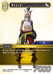 Final Fantasy Opus 6-082 C Mönch Erde
