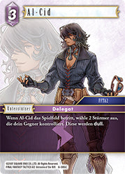 Final Fantasy Opus 6-085 C Al-Cid Blitz