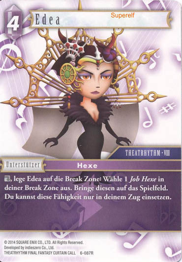 Final Fantasy Opus 6-087 R Edea Blitz