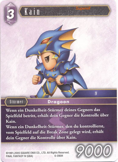 Final Fantasy Opus 6-090 H Kain Blitz