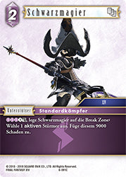 Final Fantasy Opus 6-091 C Schwarzmagier Blitz