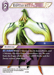 Final Fantasy Opus 6-092 C Quezacotl Blitz