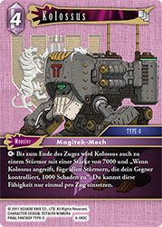 Final Fantasy Opus 6-093 C Kolossus Blitz