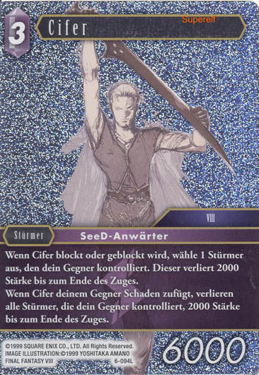 Final Fantasy Opus 6-094 L Cifer Blitz