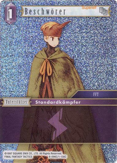 Final Fantasy Opus 6-096 C Beschwörer Blitz
