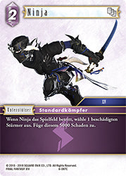 Final Fantasy Opus 6-097 C Ninja Blitz