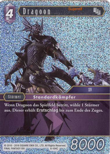 Final Fantasy Opus 6-104 C Dragoon Blitz