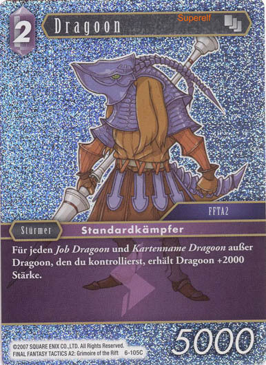 Final Fantasy Opus 6-105 C Dragoon Blitz