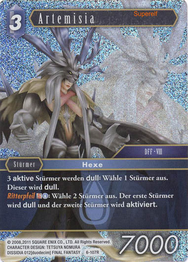 Final Fantasy Opus 6-107 R Artemisia Wasser