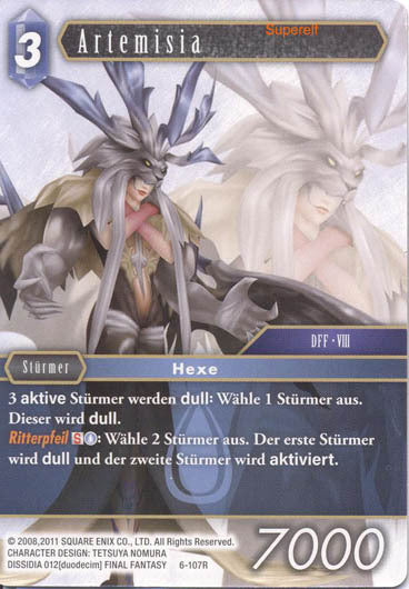 Final Fantasy Opus 6-107 R Artemisia Wasser