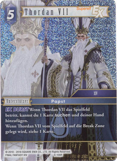 Final Fantasy Opus 6-108 R Thordan VII Wasser