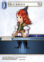 Final Fantasy Opus 6-110 C Beschwörer Wasser