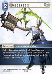 Final Fantasy Opus 6-113 C Beschwörer Wasser