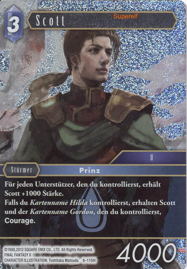 Final Fantasy Opus 6-115 H Scott Wasser