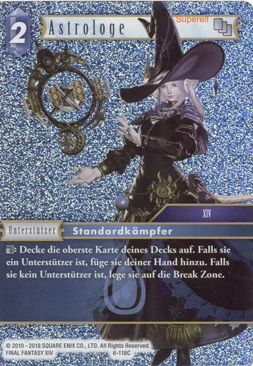 Final Fantasy Opus 6-118 C Astrologe Wasser