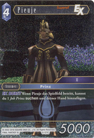 Final Fantasy Opus 6-121 C Pieuje Wasser